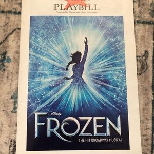 Frozen Tour Playbill